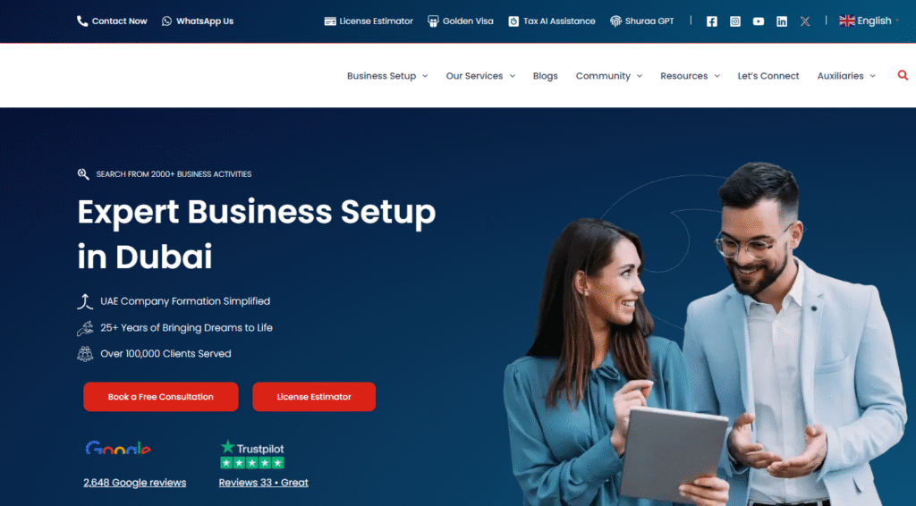 Shuraa Business Setup Services