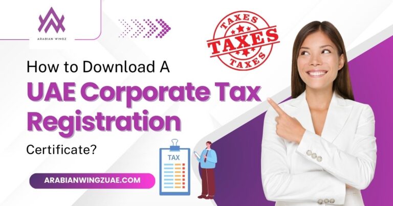 How to Download a Corporate Tax Registration Certificate?