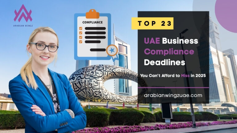 Top 23 UAE Business Compliance Deadlines You Can’t Afford to Miss in 2025
