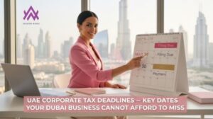 UAE Corporate Tax Deadlines – Key Dates Your Dubai Business Cannot Afford to Miss
