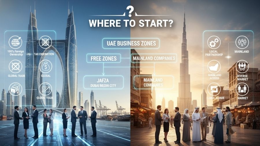 Demystifying the UAE’s Business Zone – Where Should You Start
