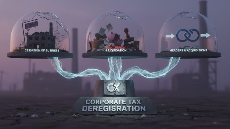 Situations Leading to Corporate Tax Deregistration