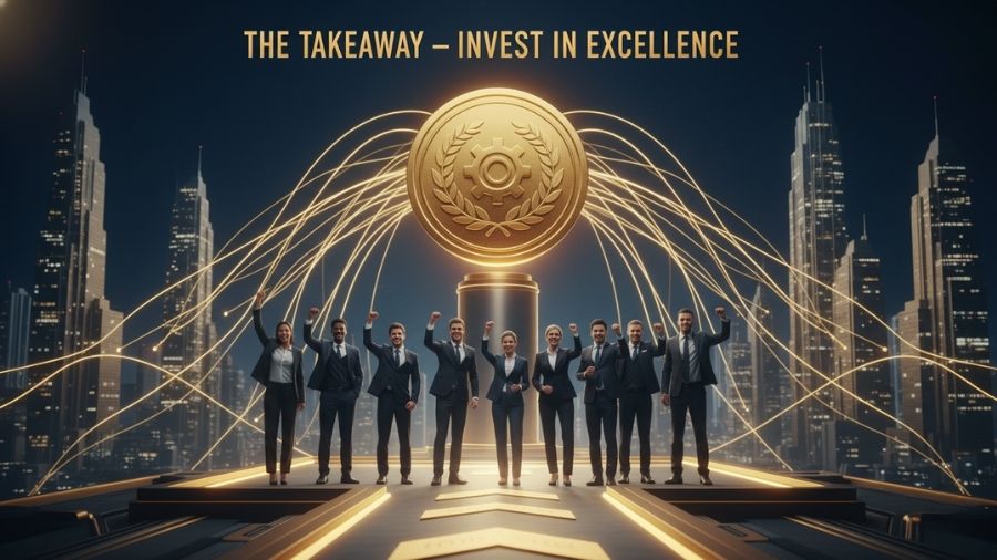 The Takeaway – Invest in Excellence