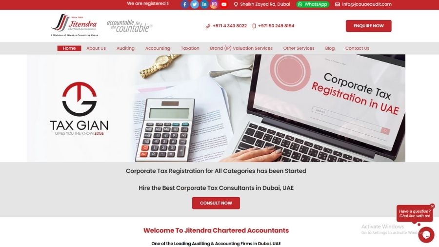 Jithendra Chartered Accountants (JCA) 