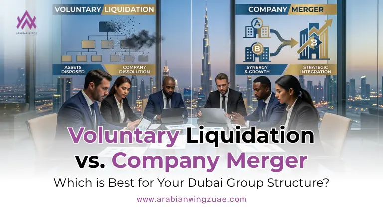 Voluntary Liquidation vs. Company Merger
