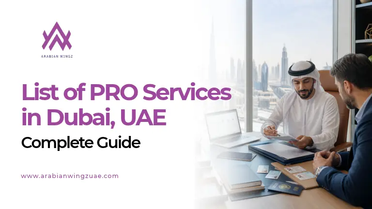 List of PRO Services in Dubai, UAE